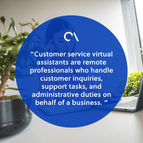 Functions to delegate to customer service virtual assistants