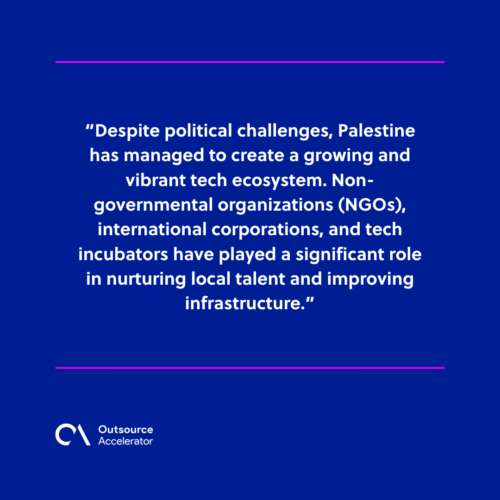 Palestine as an outsourcing destination 