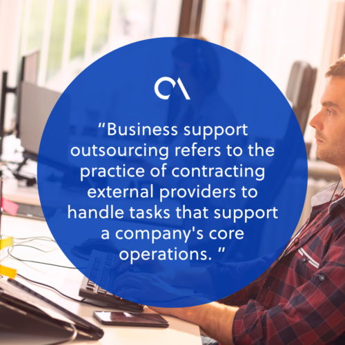 What is business support outsourcing 