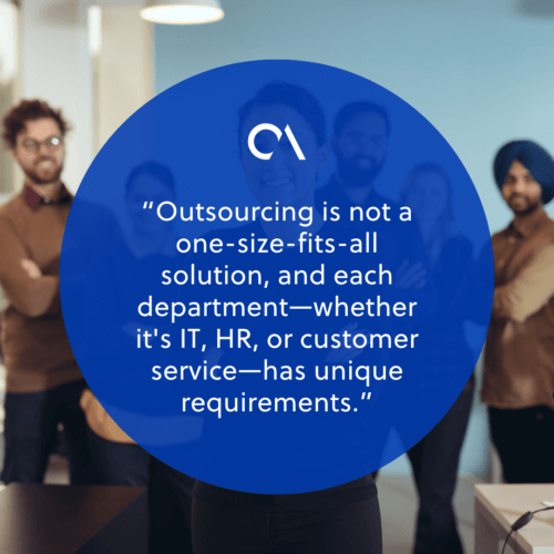 Assess your outsourcing needs