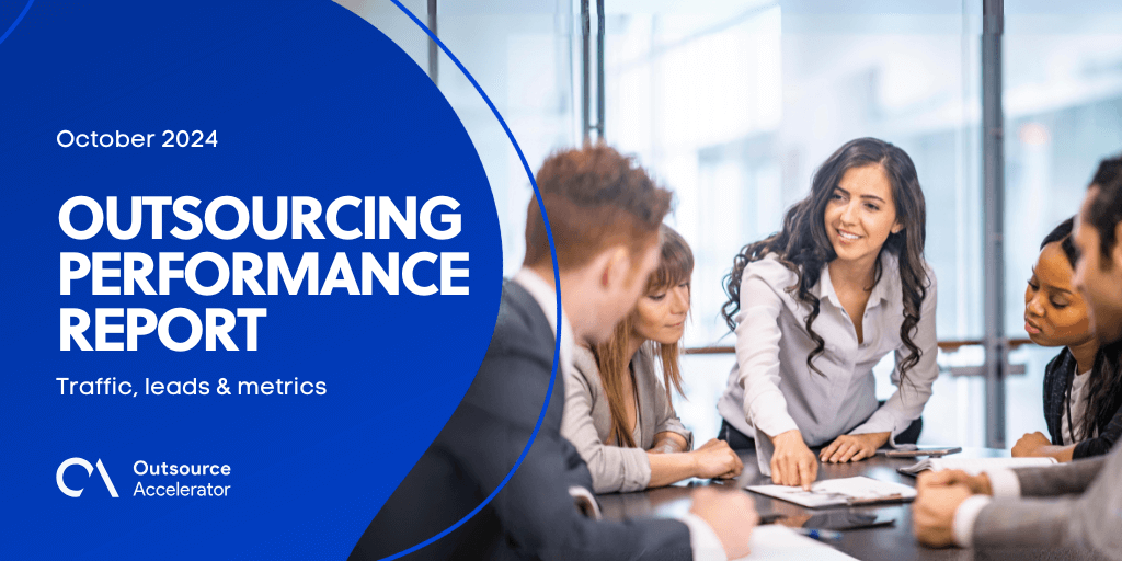 October outsourcing performance