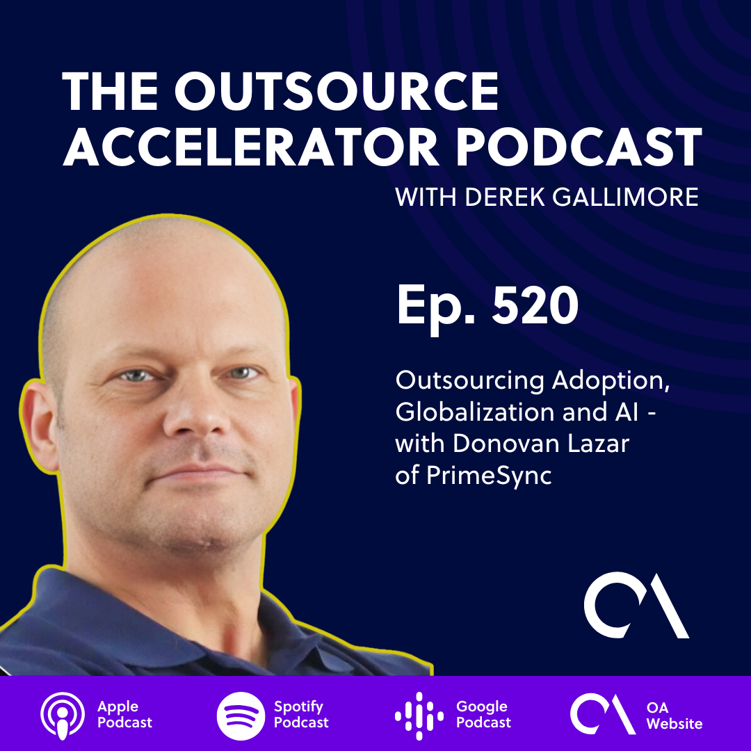 Outsourcing Adoption, Globalization and AI - with Donovan Lazar of PrimeSync