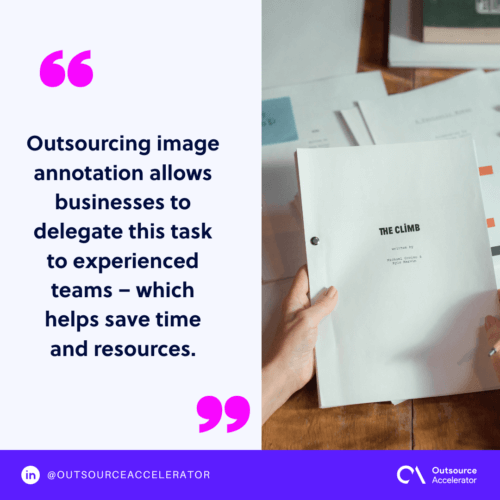 How outsourcing image annotation helps your business