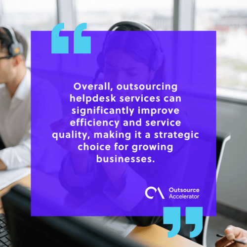 How outsourcing helpdesk services can help your business