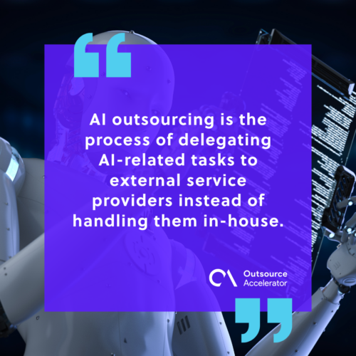 What Is AI outsourcing